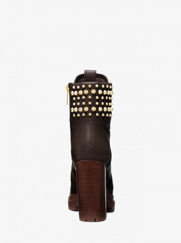 MICHAEL Michael Kors Yvonne Studded Leather Boot