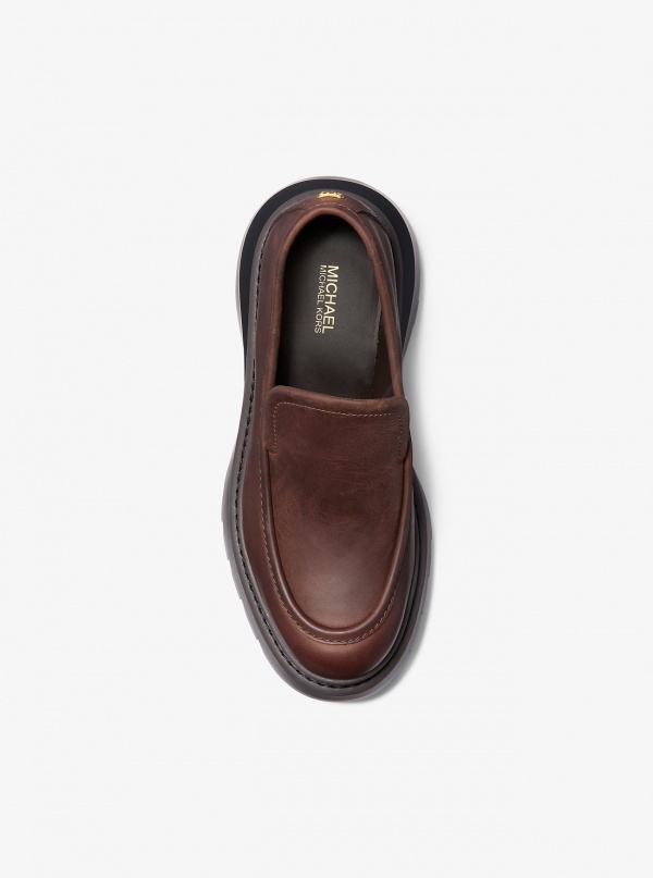 Michael Kors Shiloh Leather Loafer