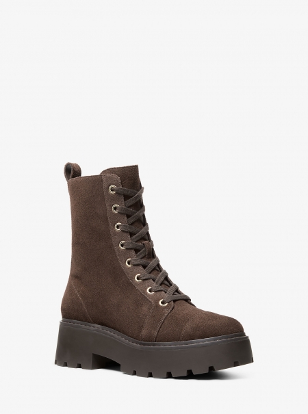 MICHAEL Michael Kors Blake Suede Combat Boot