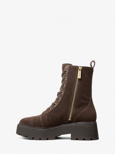 MICHAEL Michael Kors Blake Suede Combat Boot