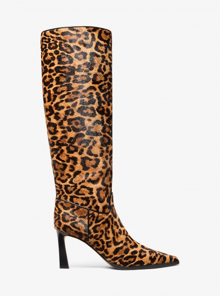 MICHAEL Michael Kors Darrah Leopard Print Calf Hair Boot