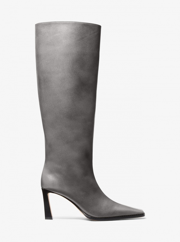 Michael Kors Darrah Burnished Leather Boot