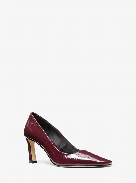 MICHAEL Michael Kors  Darrah Crackled Patent Leather Pump