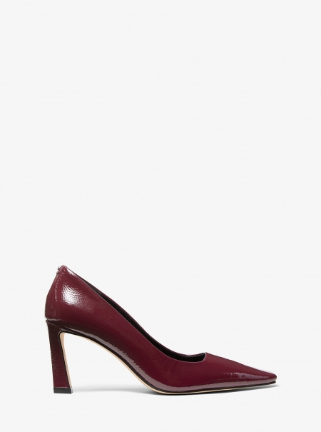 MICHAEL Michael Kors  Darrah Crackled Patent Leather Pump