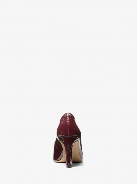 MICHAEL Michael Kors  Darrah Crackled Patent Leather Pump