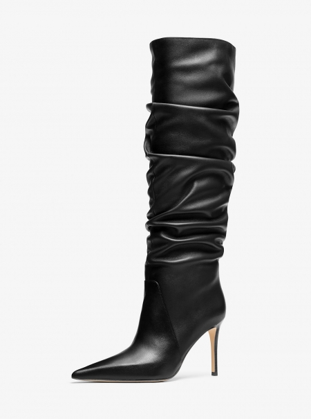Michael Kors Dawn Leather Boot