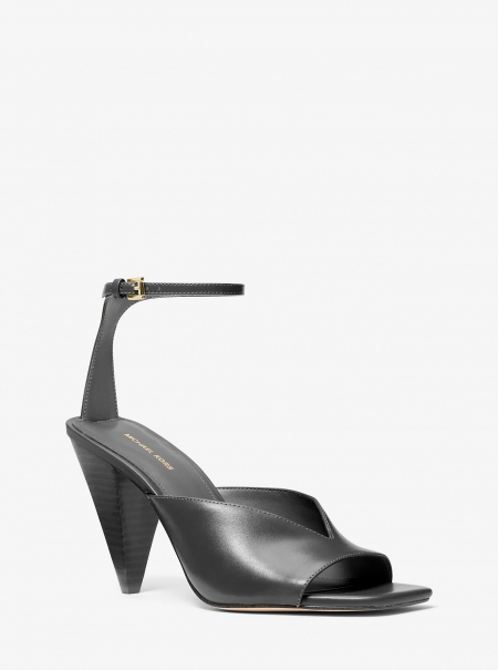 Michael Kors Electra Leather Sandal