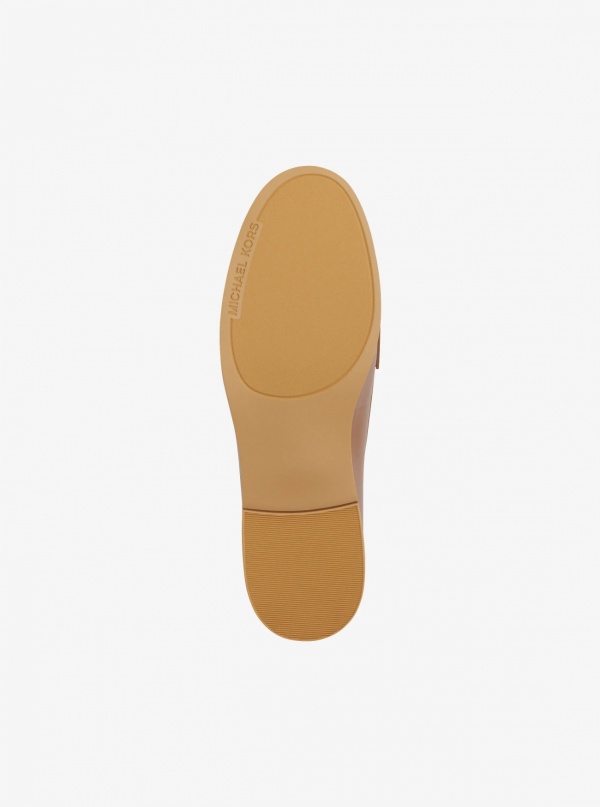 Michael Kors Lex Leather and Signature Logo Loafer