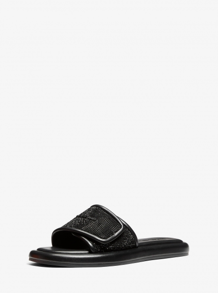 MICHAEL Michael Kors Suki Embellished Slide Sandal