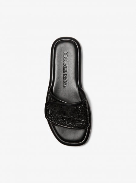 MICHAEL Michael Kors Suki Embellished Slide Sandal
