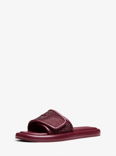 MICHAEL Michael Kors Suki Embellished Slide Sandal