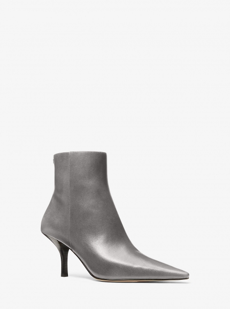 MICHAEL Michael Kors Selina Burnished Leather Ankle Boot
