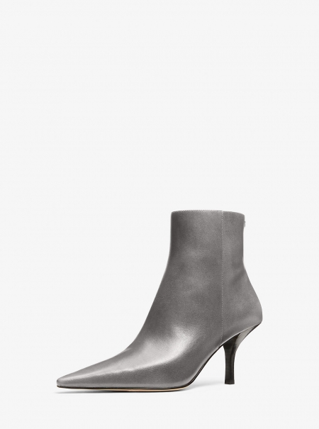 MICHAEL Michael Kors Selina Burnished Leather Ankle Boot
