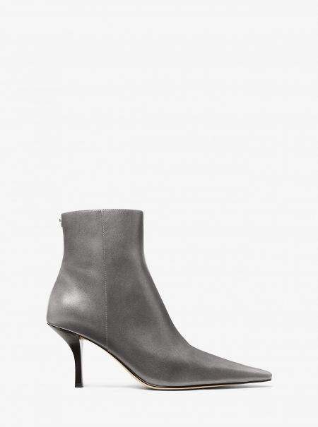 MICHAEL Michael Kors Selina Burnished Leather Ankle Boot