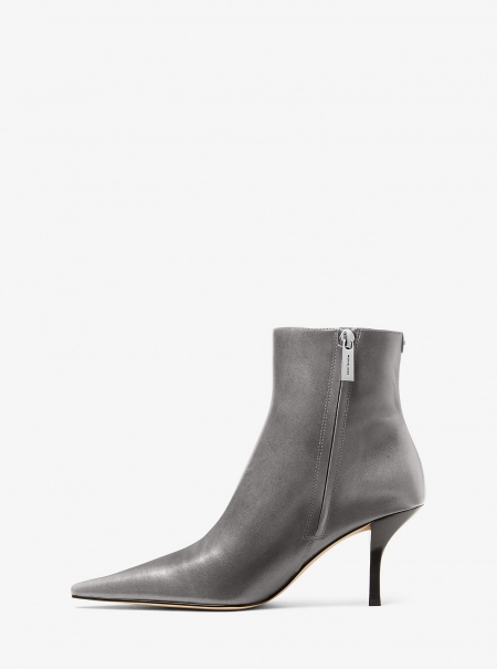 MICHAEL Michael Kors Selina Burnished Leather Ankle Boot