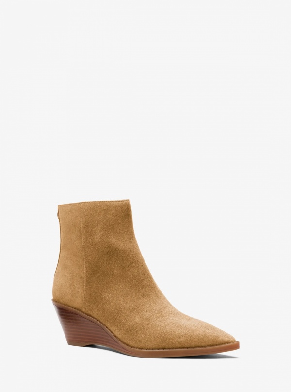 Michael Kors Austin Suede Ankle Boot