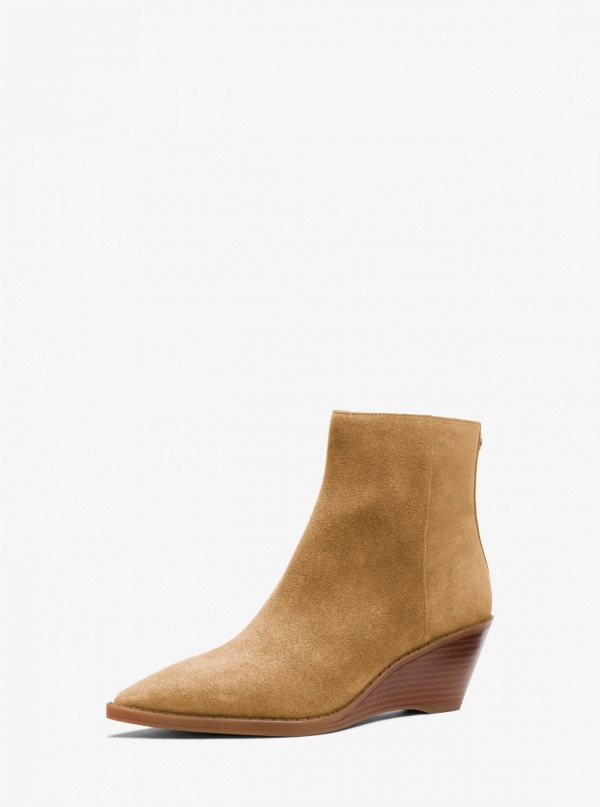 Michael Kors Austin Suede Ankle Boot