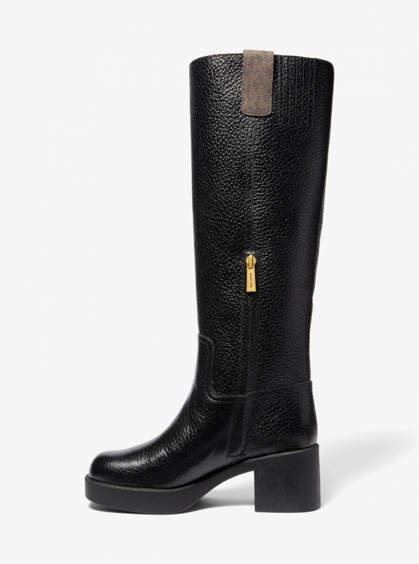 Michael Kors Bryant Leather Platform Boot