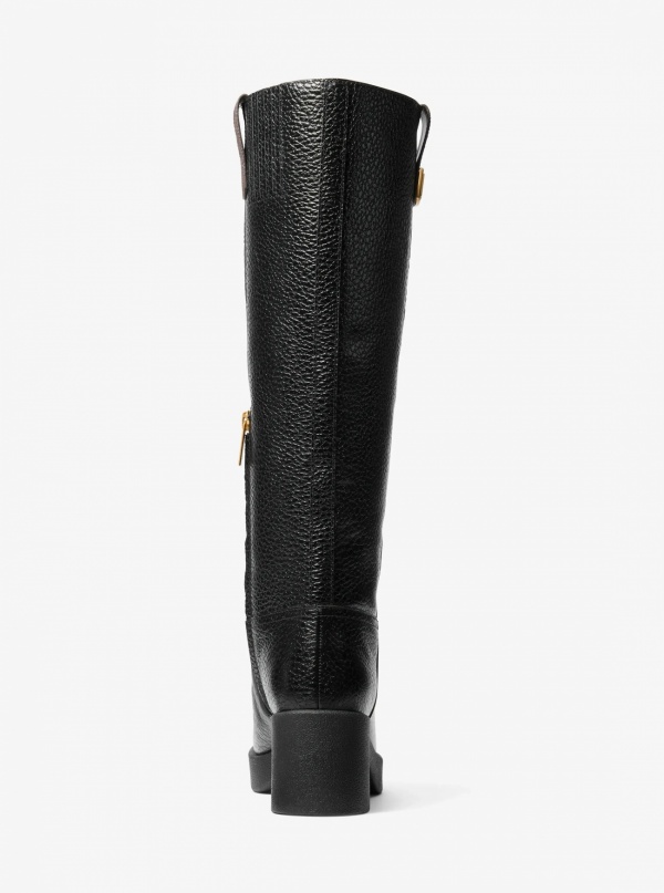Michael Kors Bryant Leather Platform Boot