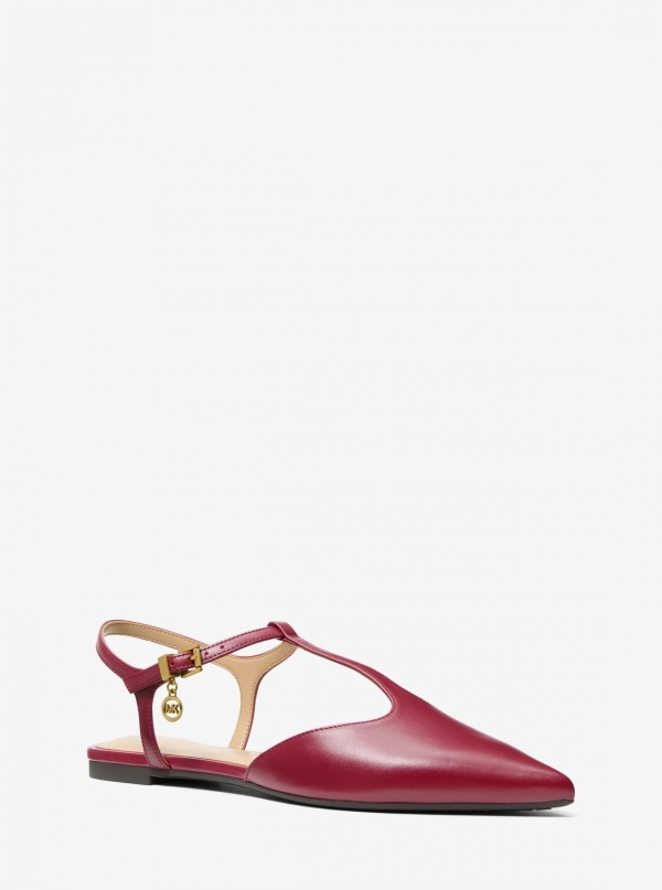 Michael Kors Cherie Flex Leather Flat