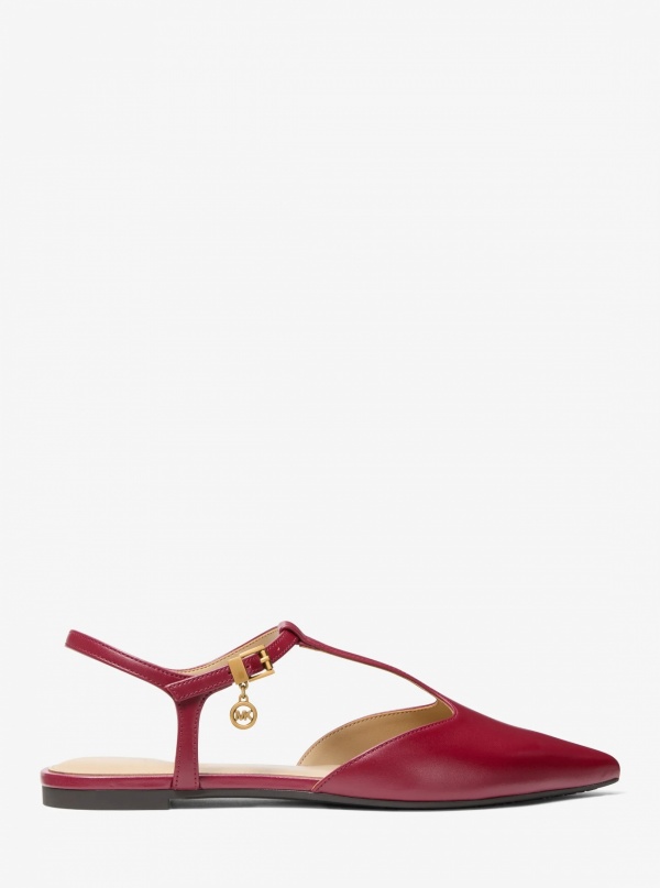 Michael Kors Cherie Flex Leather Flat