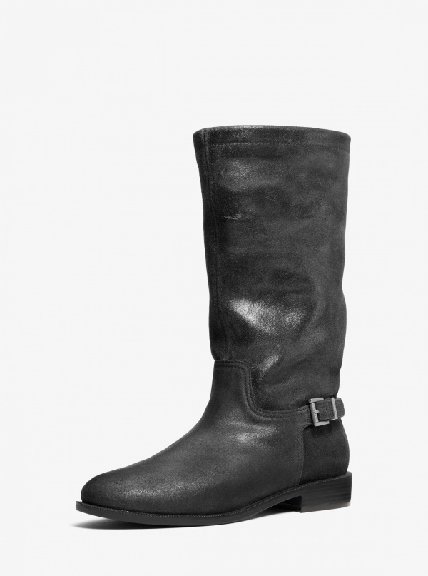 Michael Kors Harleigh Distressed Leather Boot