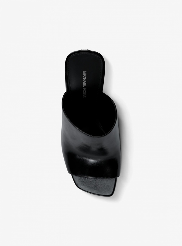 Michael Kors Haisley Leather Mule