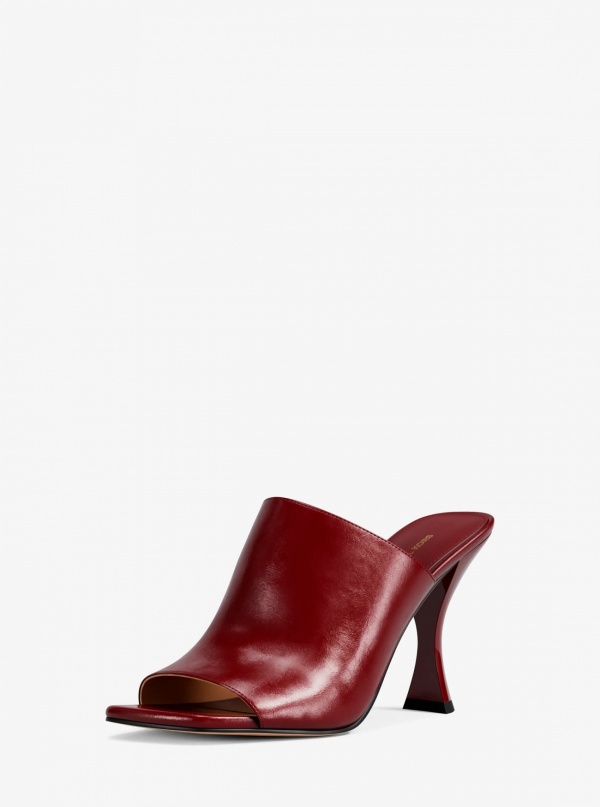Michael Kors Haisley Leather Mule