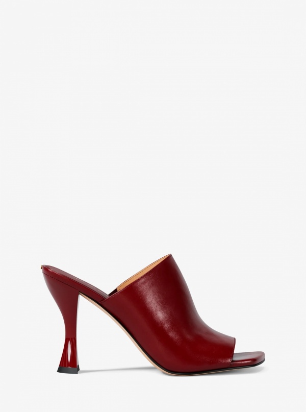 Michael Kors Haisley Leather Mule