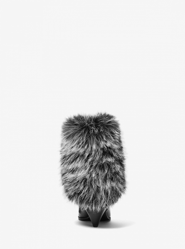 Michael Kors Jayla Faux Fur and Leather Boot