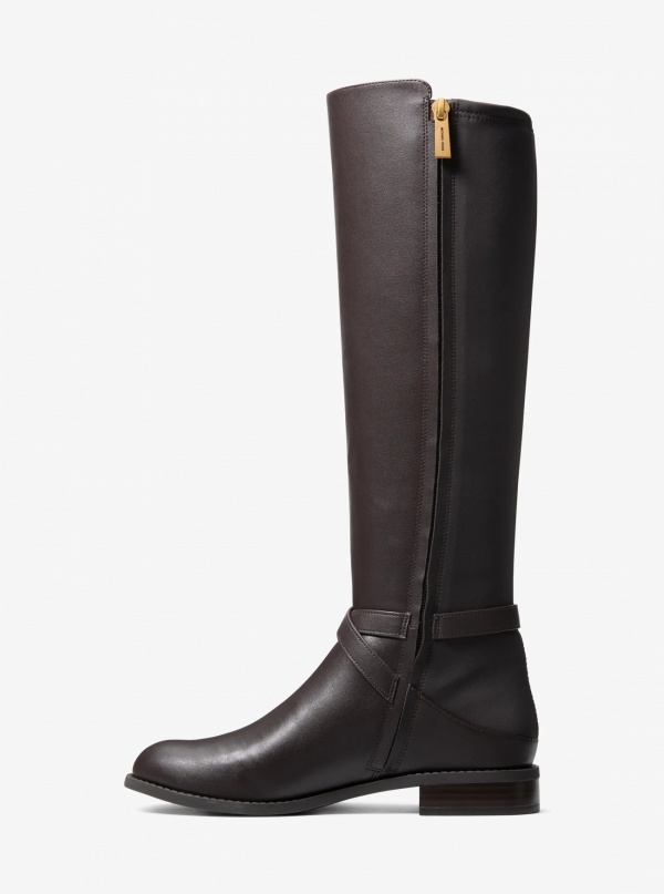 Michael Kors Rachel Smooth and Scuba Boot