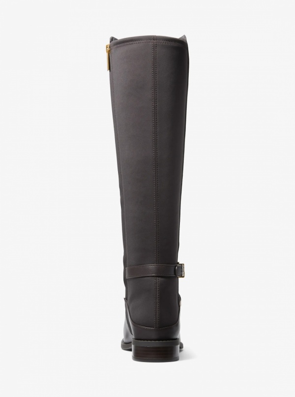 Michael Kors Rachel Smooth and Scuba Boot