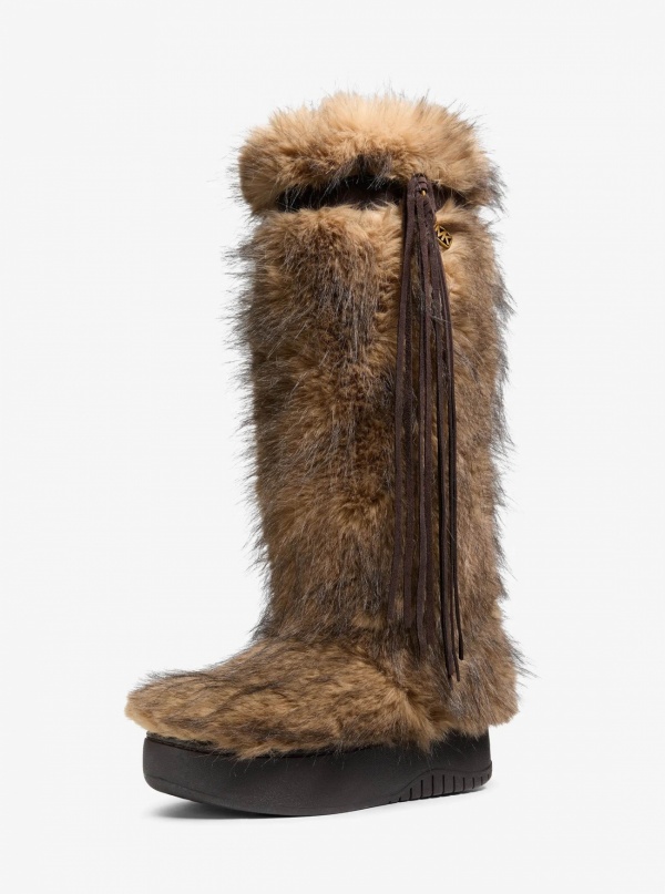 Michael Kors Starling Faux Fur Puffer Boot