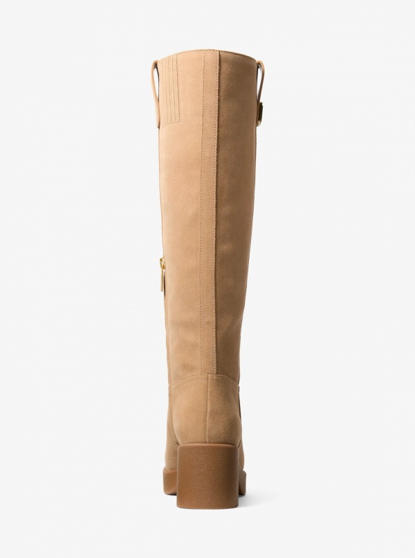 Michael Kors Bryant Suede Platform Boot
