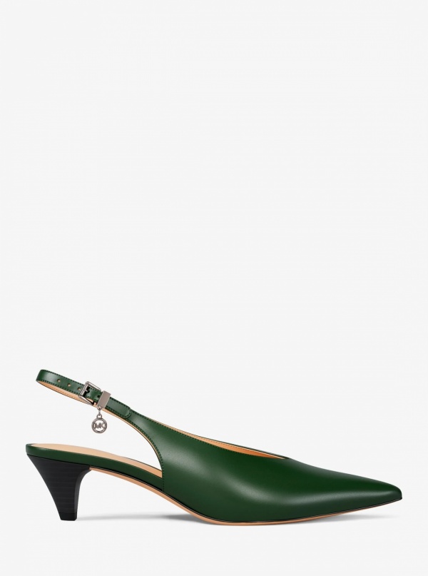 Michael Kors Tonya Leather Slingback Pump
