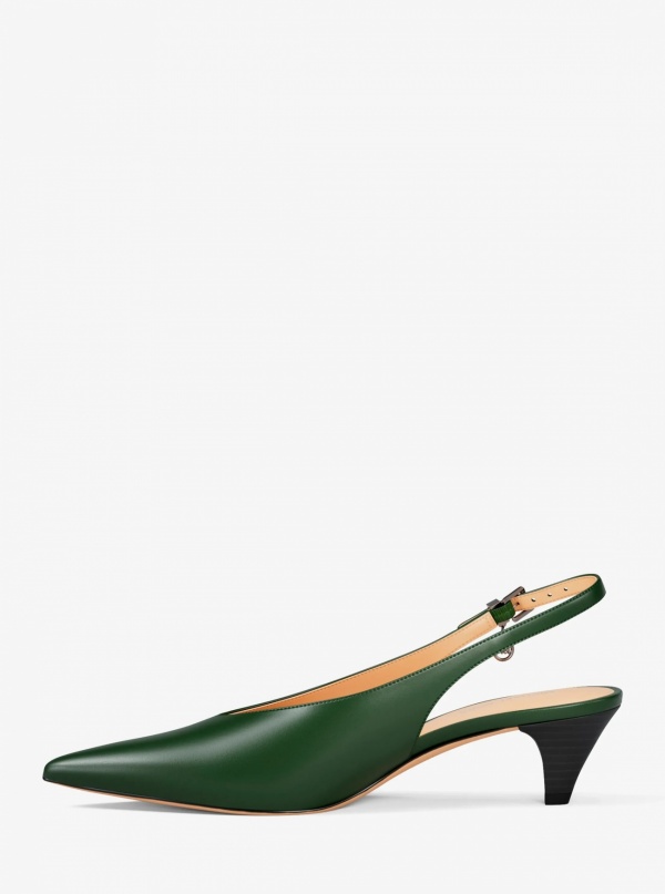 Michael Kors Tonya Leather Slingback Pump