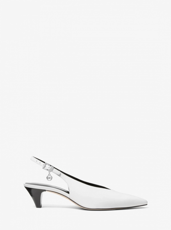 Michael Kors Tonya Leather Slingback Pump