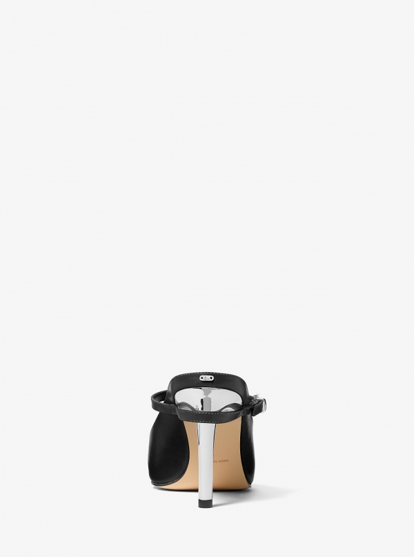 MICHAEL Michael Kors Kasia Leather High Mule Pump