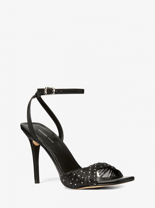 MICHAEL Michael Kors Kiana Embellished Tulle Sandal