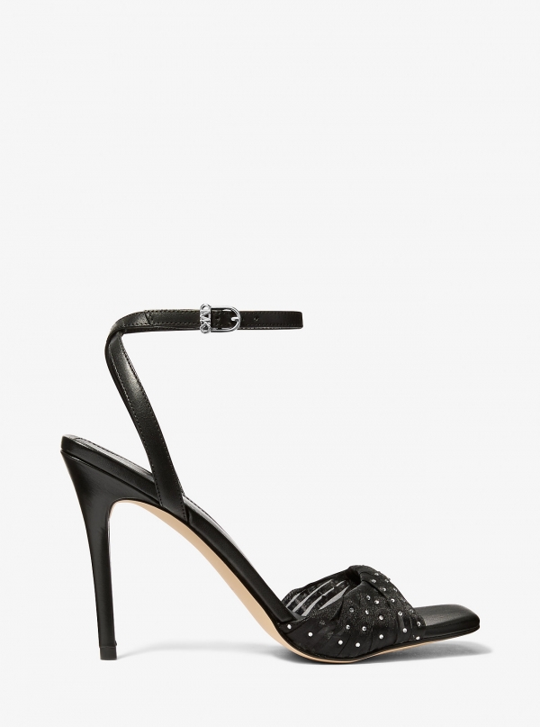 MICHAEL Michael Kors Kiana Embellished Tulle Sandal