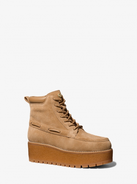 MICHAEL Michael Kors Kenny Suede Platform Boot