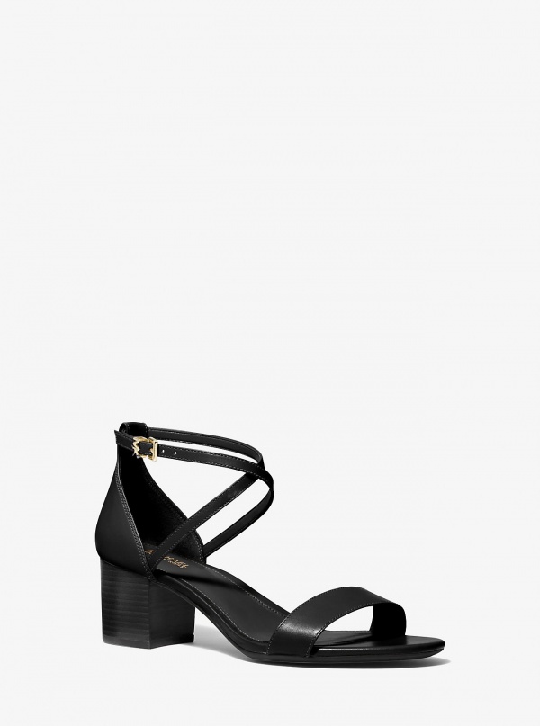 MICHAEL Michael Kors Serena Flex Leather Sandal