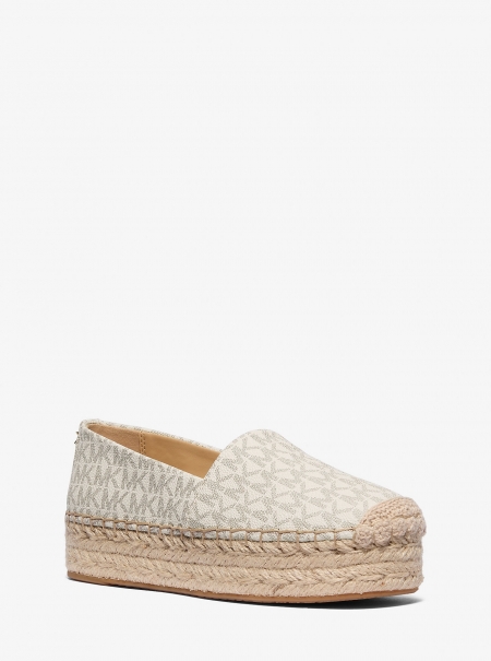 MICHAEL Michael Kors Lynn Signature Logo Platform Espadrille