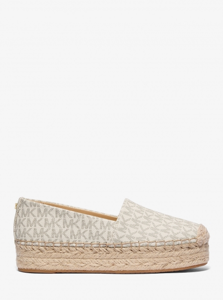 MICHAEL Michael Kors Lynn Signature Logo Platform Espadrille