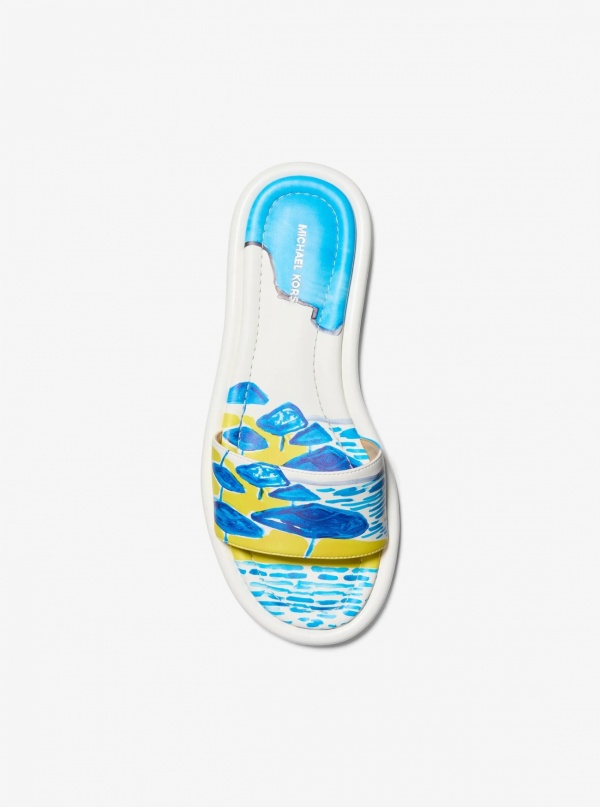 Michael Kors X Christina Zimpel Dana Slide Sandal