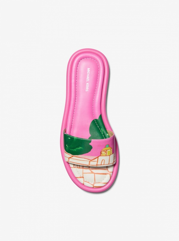 Michael Kors X Christina Zimpel Dana Slide Sandal