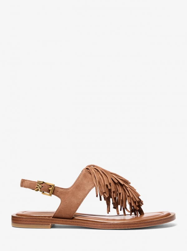 MICHAEL Michael Kors Indra Fringed Suede Sandal