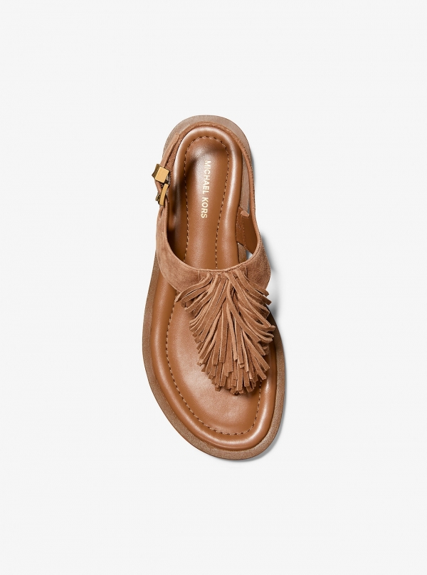 MICHAEL Michael Kors Indra Fringed Suede Sandal