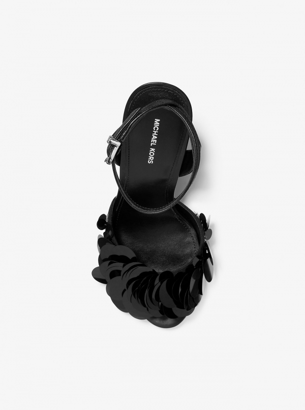MICHAEL Michael Kors Loretta Sequin Embellished Sandal