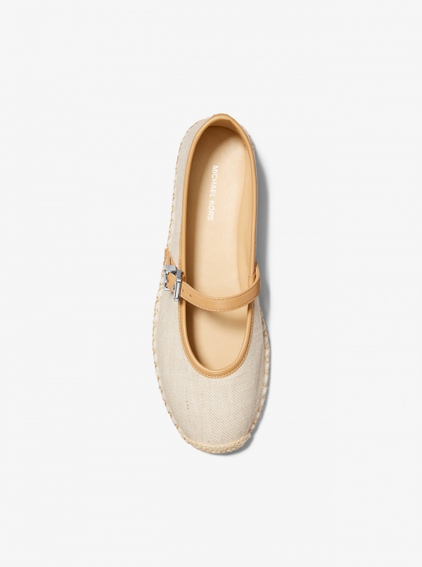 MICHAEL Michael Kors Lynn Canvas Ballet Espadrille